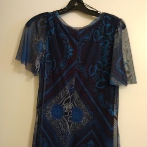 Nwot Desigual bohemian midi dress